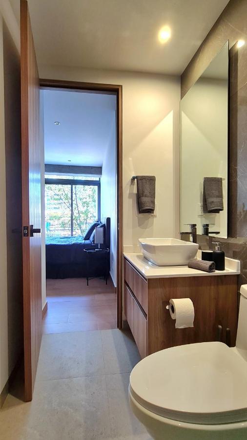 Acogedor Y Moderno Departamento Appartement Mexico-stad Buitenkant foto